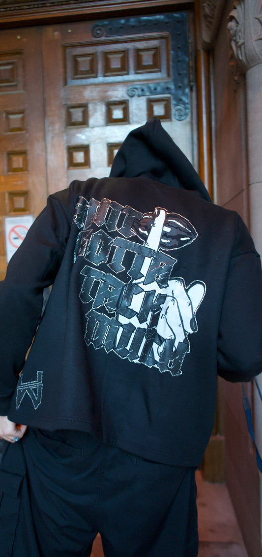 AGTM RHINESTONE HOODIE