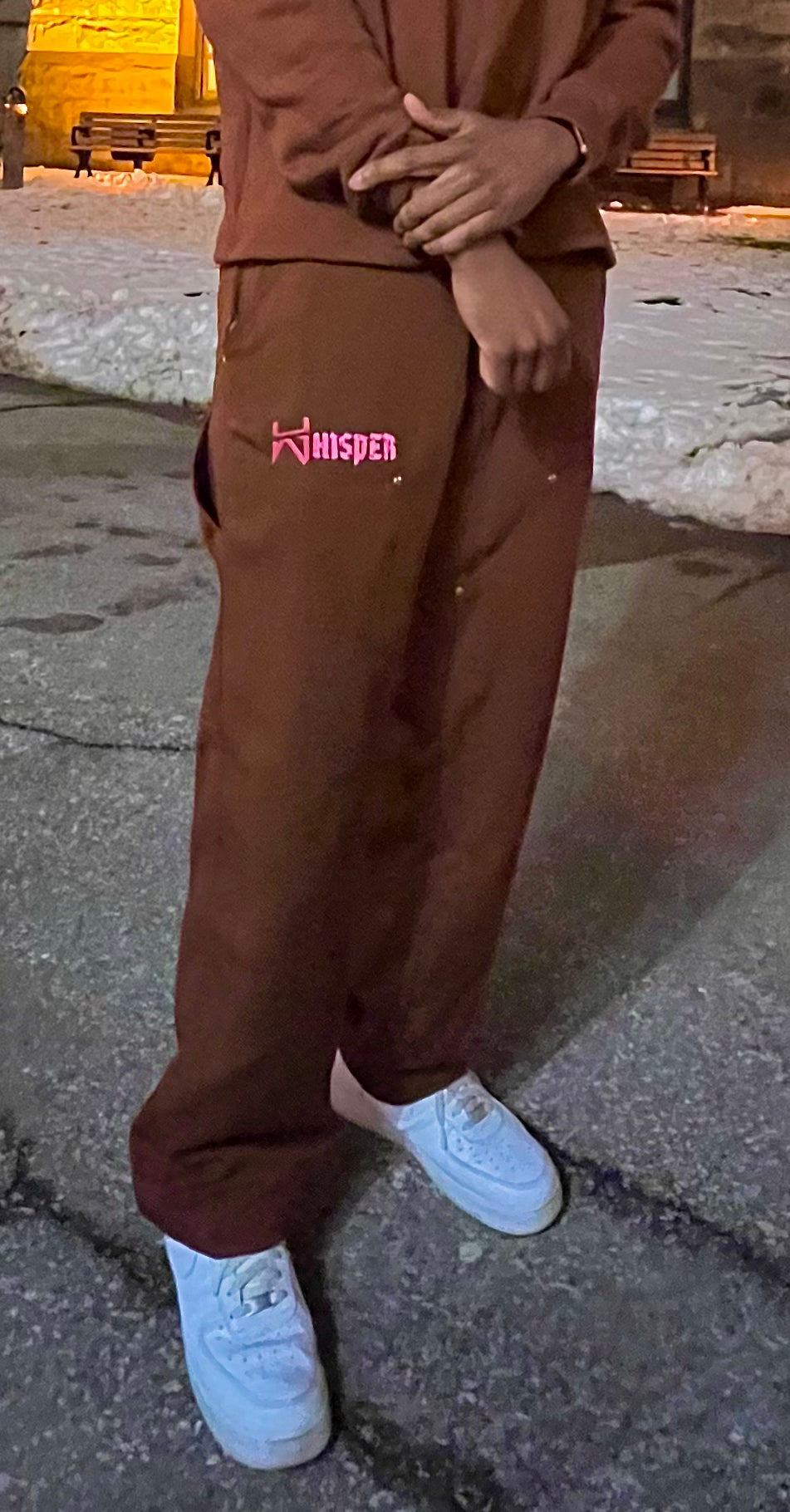 AGTM BROWN PANTS