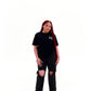 WHISPER BLACK TEE